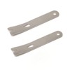 Honbay 2PCS Stainless Steel Mini Multi-function Pocket Pry Bars Crowbars