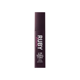 Ruby Kisses Lip Vinyl Tint - High-Pigment, Transfer-Proof, Smudge-Proof Liquid Lipstick, Soft-Satin Shine, Lightweight Makeup, Long-Lasting Lip-gloss, Full Coverage Color (MULBERRY, 2.8mL)