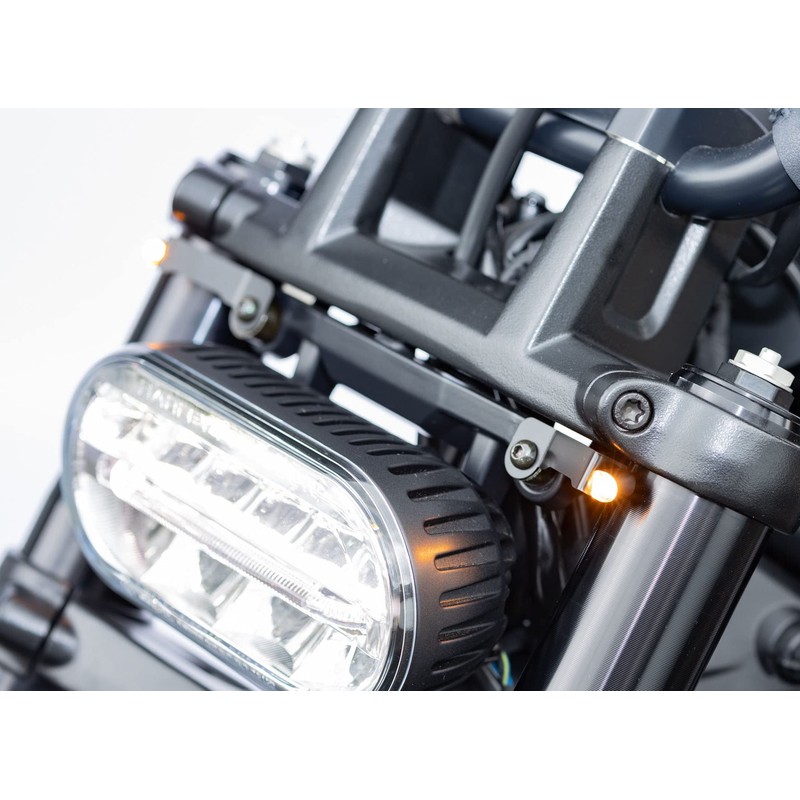 Kijima HD-011911 Motorcycle Parts LED Turn Signal & Stay Set