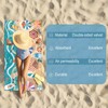 WideSmart Microfibre Beach Towels for Adults, 180 * 100cm Beach