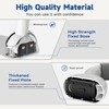 DOZAWA Toilet Safety Rails for Seniors, Heavy Duty Foldable Assist