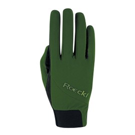 Roeckl Maniva Sports Riding Gloves, Tournament Summer Gloves, Chives Green 7