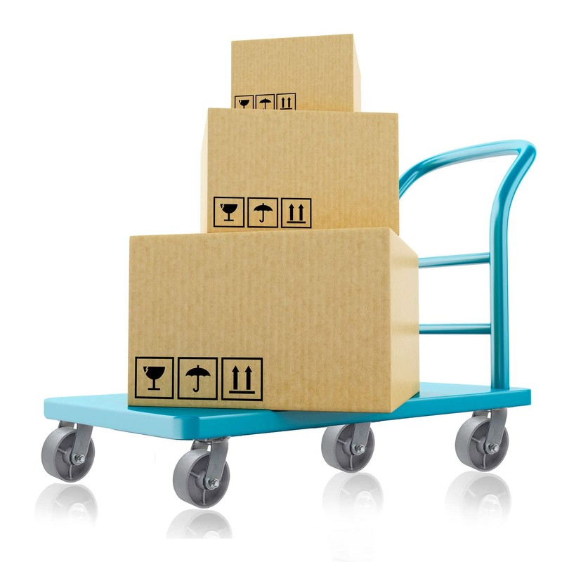 Syration Heavy Duty Caster Steel Cast Iron Wheel, Tool Box