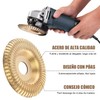 10 Discos de Tallado de Madera con Buje, Juego de