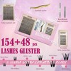 Magnetic Eyelashes with Applicator & ​Lash Clusters DIY Kit |