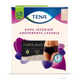 Tena Ropa Interior Lavable Corte Clásico Bajo Beige, Talla Extra Grande