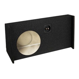 Bbox Single Sealed 10 Inch Spayliner Subwoofer Enclosure - Accu-Tuned Sealed Subwoofer Boxes & Enclosures - Subwoofer Box Audio Quality, Sound & Bass - Fits 2009-2018 Ford F150 Super Crew/Super Cab