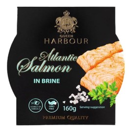 Queen Harbour Atlantic Salmon in Brine, 160g