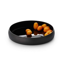 Philippi - NEGRETTO bowl - black - deep-drawn aluminium - this bowl is part of the NEGRETTO series