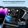 Kimmol Magnetic Phone Holder,360° Rotation Adjustable Vacuum Suction Phone cardles