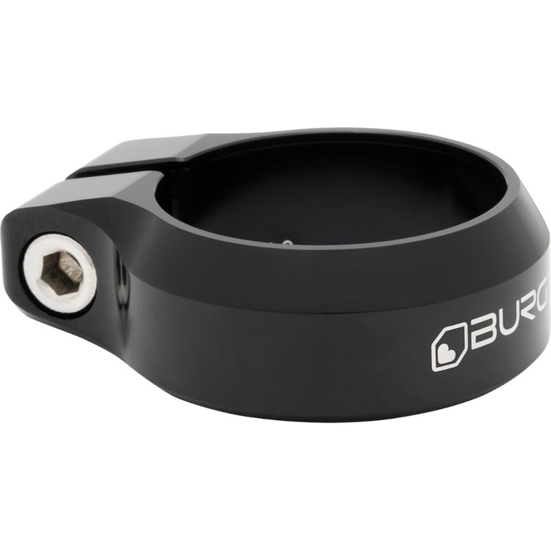 Burgtec Seat Clamp 34.9mm Rhodium Silver