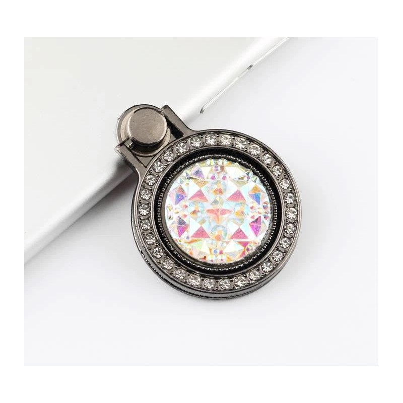 E&L LiliDreamStore 360 Rotating Fashion Crystal Cell Phone Finger Ring