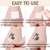 144 PCS Raccoon Temporary Tattoos Stickers, Raccoon Party Favors Supplies