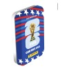 Lata Mini Tin Panini Adrenalyn Mundial 2026 + 4 Sobres