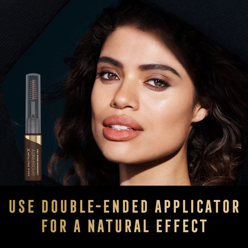 Max Factor Browfinity Longwear Brow Tint, Medium Brown 4.2ml