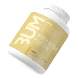 Raw Cbum Whey Blend Protein Vainilla 69 Servicios 5 Lbs
