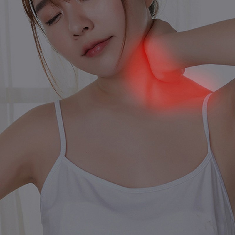 Cordless Intelligent Neck Massager Electric Vibrating Cervical Spine Massage Machine