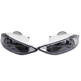 munirater Fog Lights Lamp Replacement for 2002 2003 2004 Camry, Clear Lens Bumper Driving Lights (Left and Right Side)