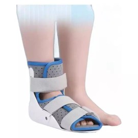 발 깁스 고정대 인대 부상 반깁스 아킬레스건 스포츠 [12. 롱 가드 내장 내마모성 밑창 왼발] Foot Gips Stabilizer Ligament Injury Half-Gips Achilles Sports [12. Long Guard Integrated Wear-Resistant Sole Left Foot]