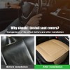 Dickno - 2 fundas para asientos de automóvil para asientos