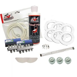 Game Room Guys 1965 Bally Gay Cruise Pinball White Premium Maintenance Kit