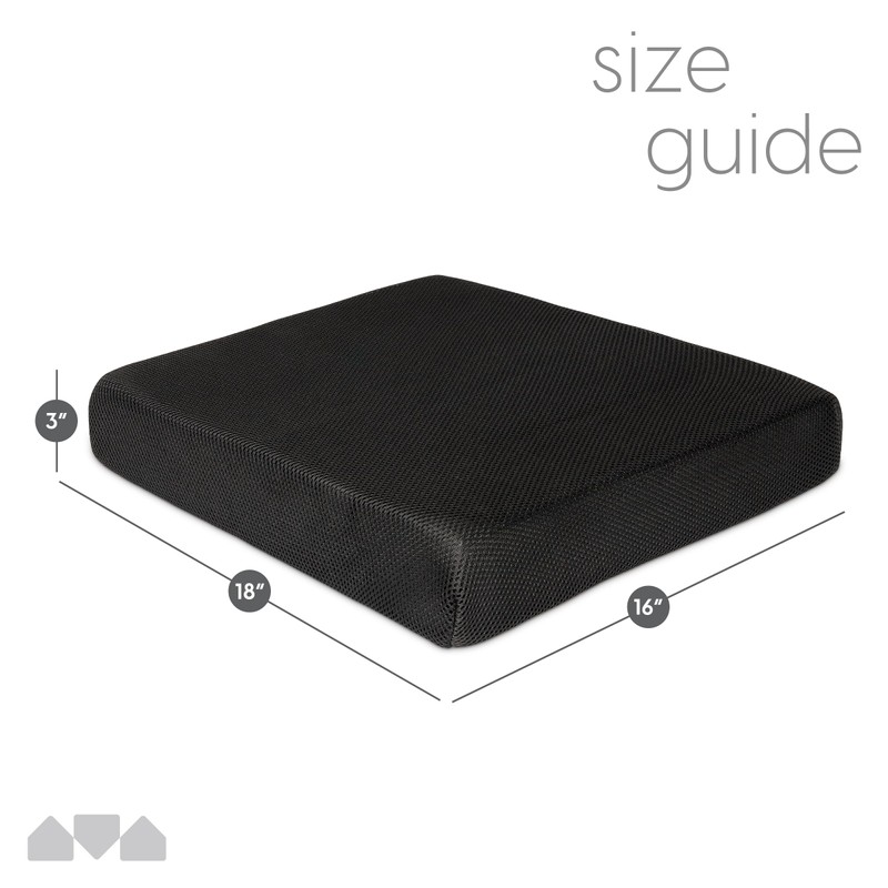 Milliard Memory Foam Seat Cushion Chair Pad – Office Chair