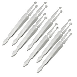 Precise Canada 6 Pcs Ball Holder Piercing Tool Captive Bead Ball Grabber & Holding Tweezer