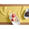 Solino Home Linen Yellow Table Runner 90 Inches Long -