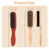 COLAYERIST Slick Back Hair Brush, Boar Bristle Hair Brush for