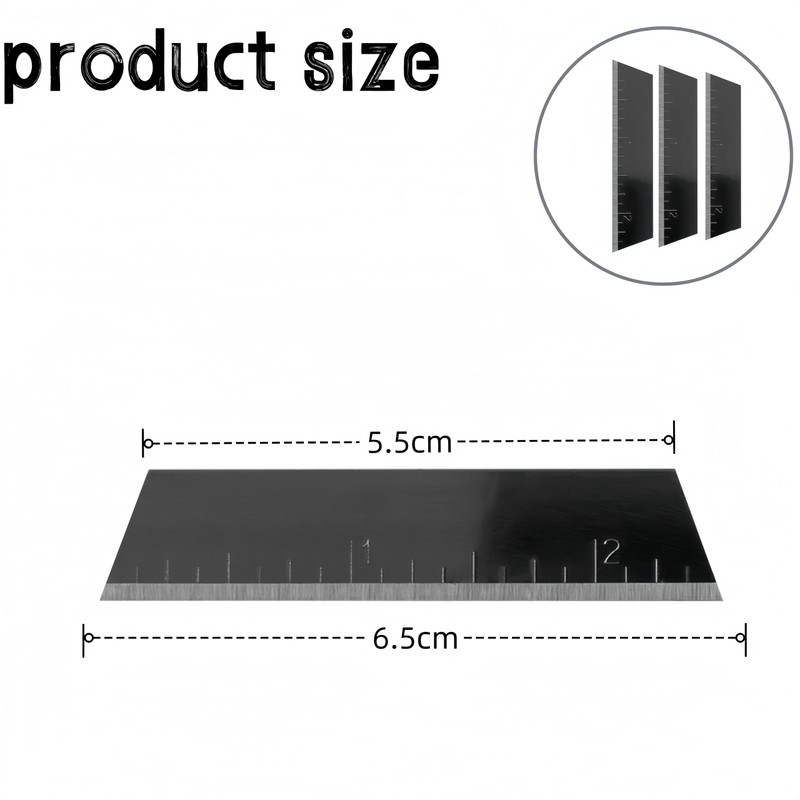 Replacement Blades for Craftsman Handi-Cut, 2-1/2 Inch, 10 Pack, Compatible