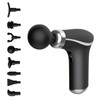 FitSmart HyperPro Mini Massager Compact Massage Gun with 8 Attachments,