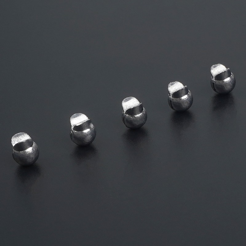 Split Shot Fishing Weights Sinkers,120pcs Removable Round Split Shot Sinkers