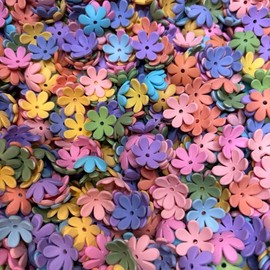 (AC8) 50pc - Bead Caps for 16mm Beads:_Colorful Acrylic