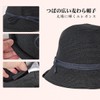 RUNQIU Women's Straw Hat with Chin Strap, Small Face Effect,