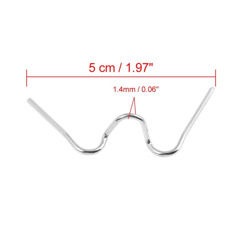 uxcell Universal Replacement Motorcycle Fastener Spring Clip for Round Headlight