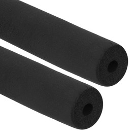 PATIKIL 3/8"(10mm) ID x 6Ft x 0.35" Pipe Insulation Foam Tube, 2 Pack Pipe Cover Wrap Roll Bar Padding Tubing for Handle Grip HVAC Air Conditioner Units