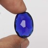 REAL-GEMS 27.85 Ct Blue Topaz Oval Shaped Used for Jewelry