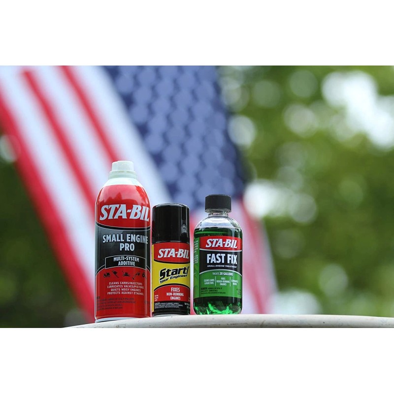 STA-BIL Fast Fix Small Engine Treatment - Cleans Carbs and