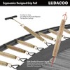 LUDACOO 8.5" Trampoline Springs, Heavy Duty Stainless Steel Trampoline Accessories