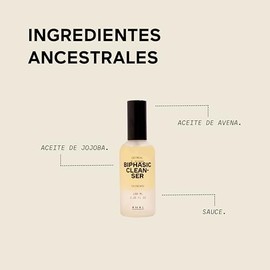 AHAL Desmaquillante Bifásico Avena y Jojoba Agua Micelar 100 ml