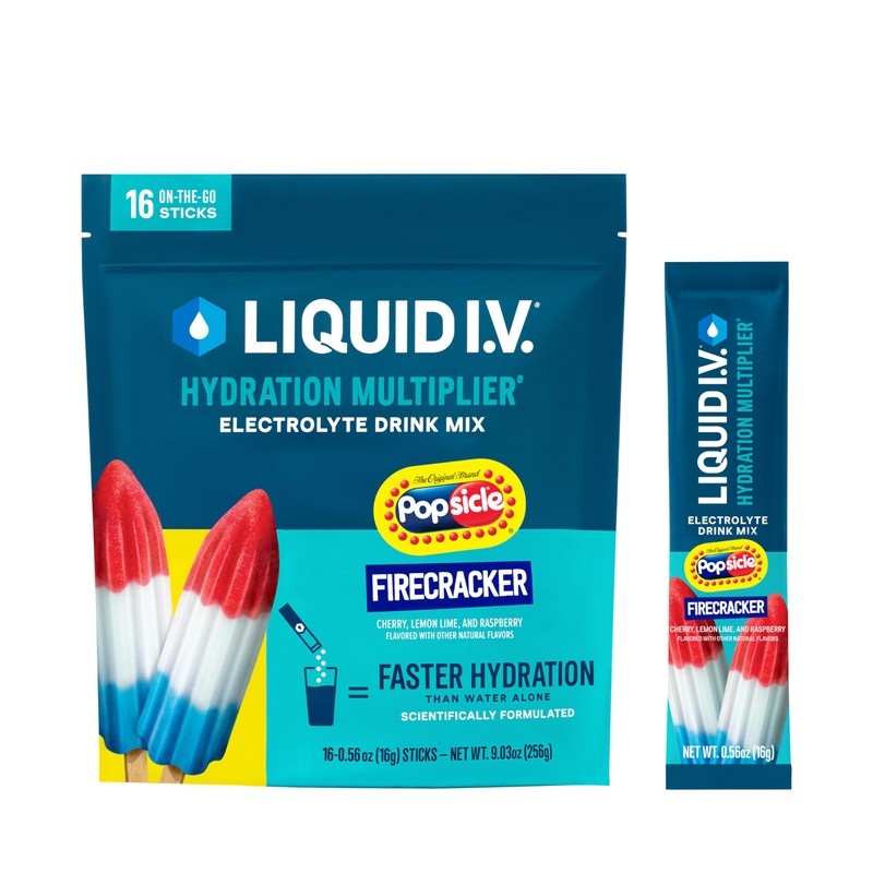 Liquid I.V.® Hydration Multiplier - Popsicle Firecracker | Electrolyte Powder
