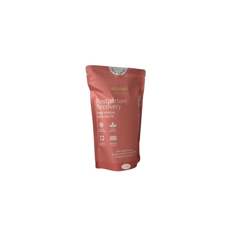 Mummy’s Organics Postpartum Epsom Bath Salts | Soothing Recovery Blend