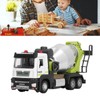 Cement Mixer Toy Truck 1:32 Alloy Pull Back Design Construction
