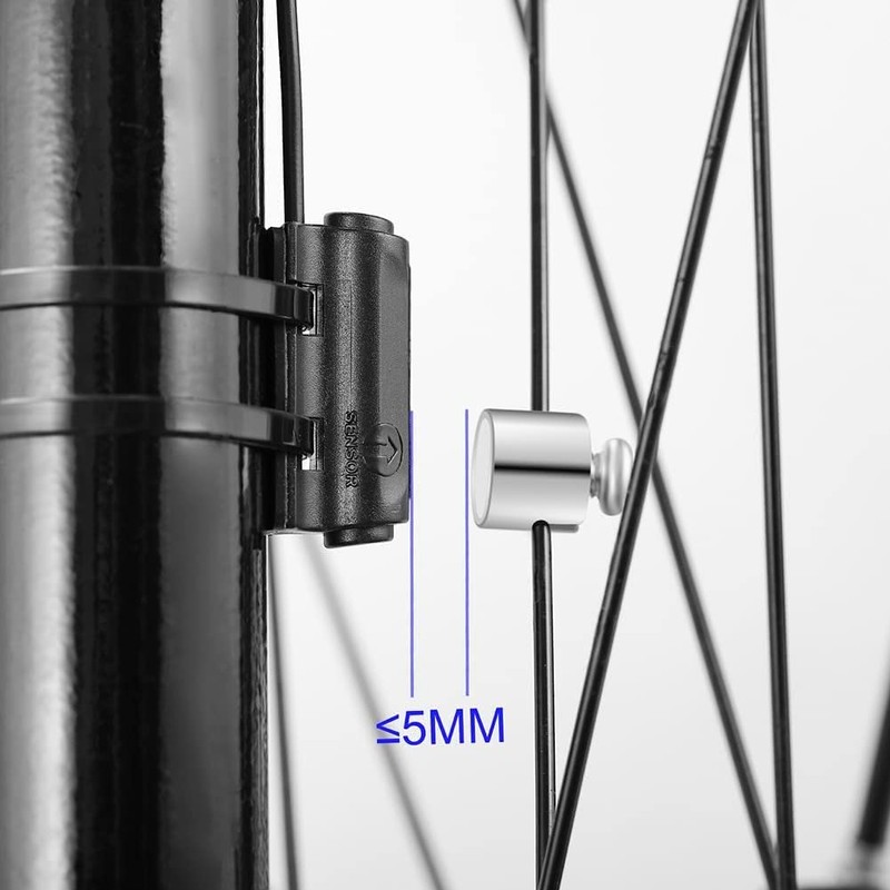 Bicycles Odometer and Speedometer, Wired Waterproof Cycle Bike Computer with