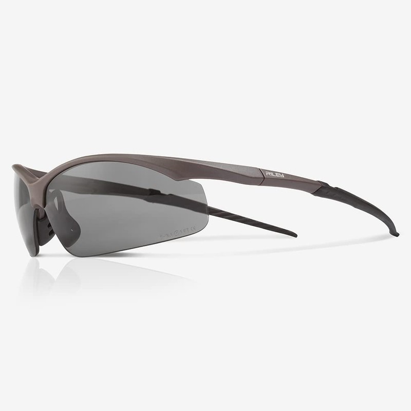 Riley Steer Safety Glasses with Bronze Frame UV and Fog