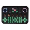 Live Sound Card Voice Changer Soundboard Bluetooth Audio Mixer for
