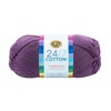 Lion Brand Company Cotton Yarn, Purple, 15.24x6.35x6.35 cm