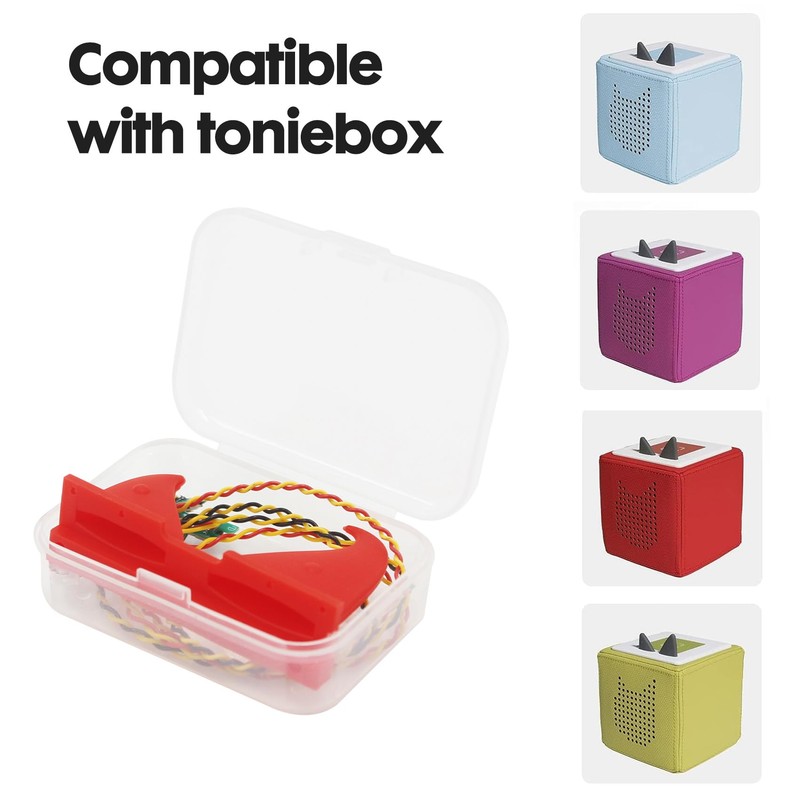 Toniebox Replacement Ears and Replacement Cable with Screwdriver, Cable Replacement,