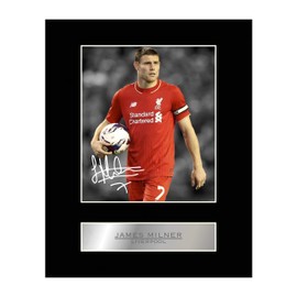 James Milner Signed Mounted Photo Display Liverpool FC