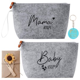 SPHERETRON Geschenk Schwangerschaft Geschenk Geburt Zweiseitig Kliniktasche Geburt Baby Geschenk Windeltasche Geschenke für Schwangere Babyparty Geschenk Werdende Mama Geschenk für Neue Mama Baby
